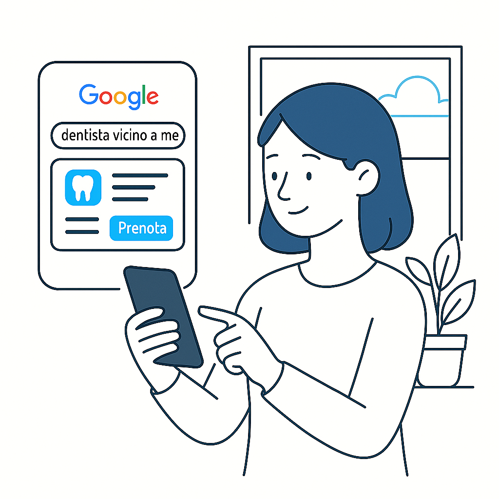 Prenota ora con Google
