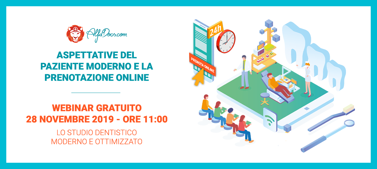 Webinar gratuito Prenotazione Online