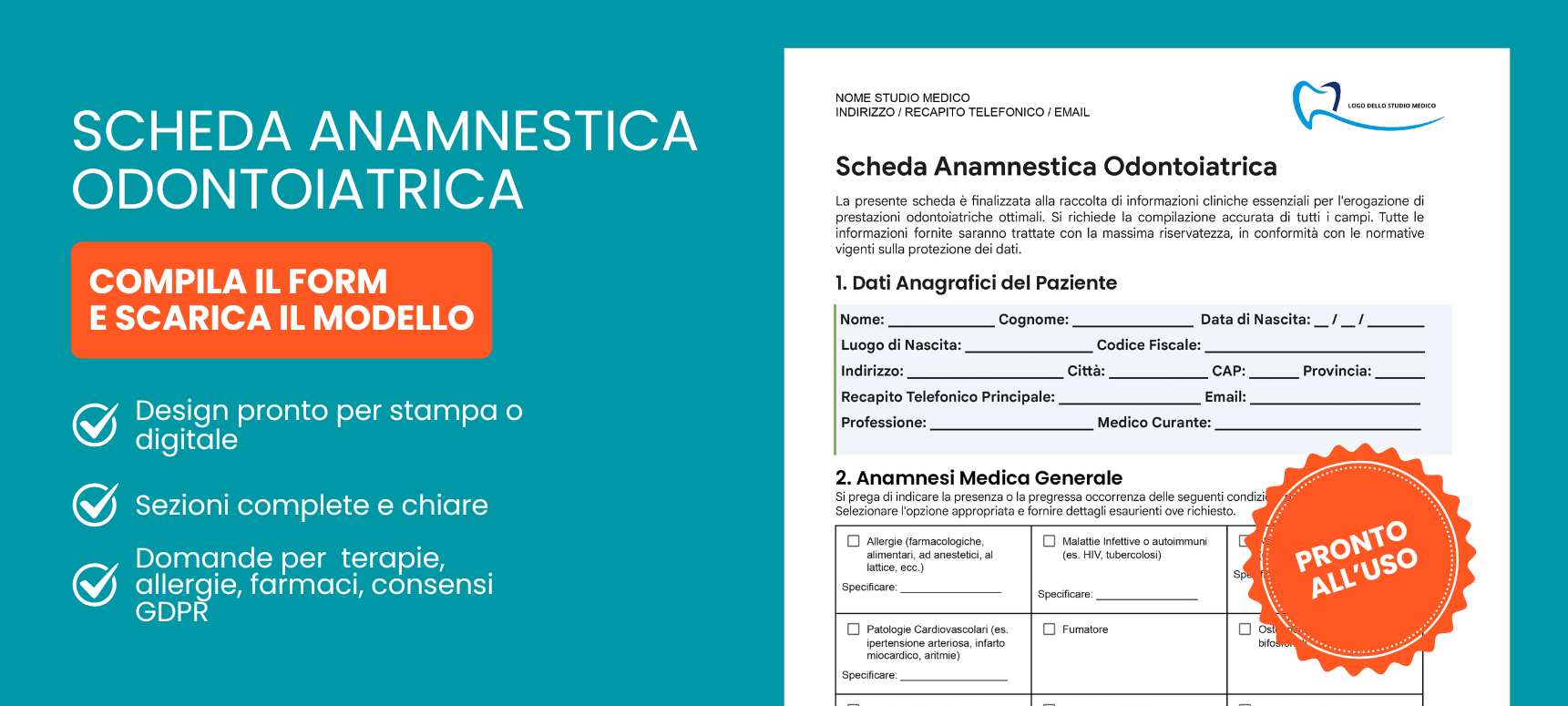 Modello anamnesi hero